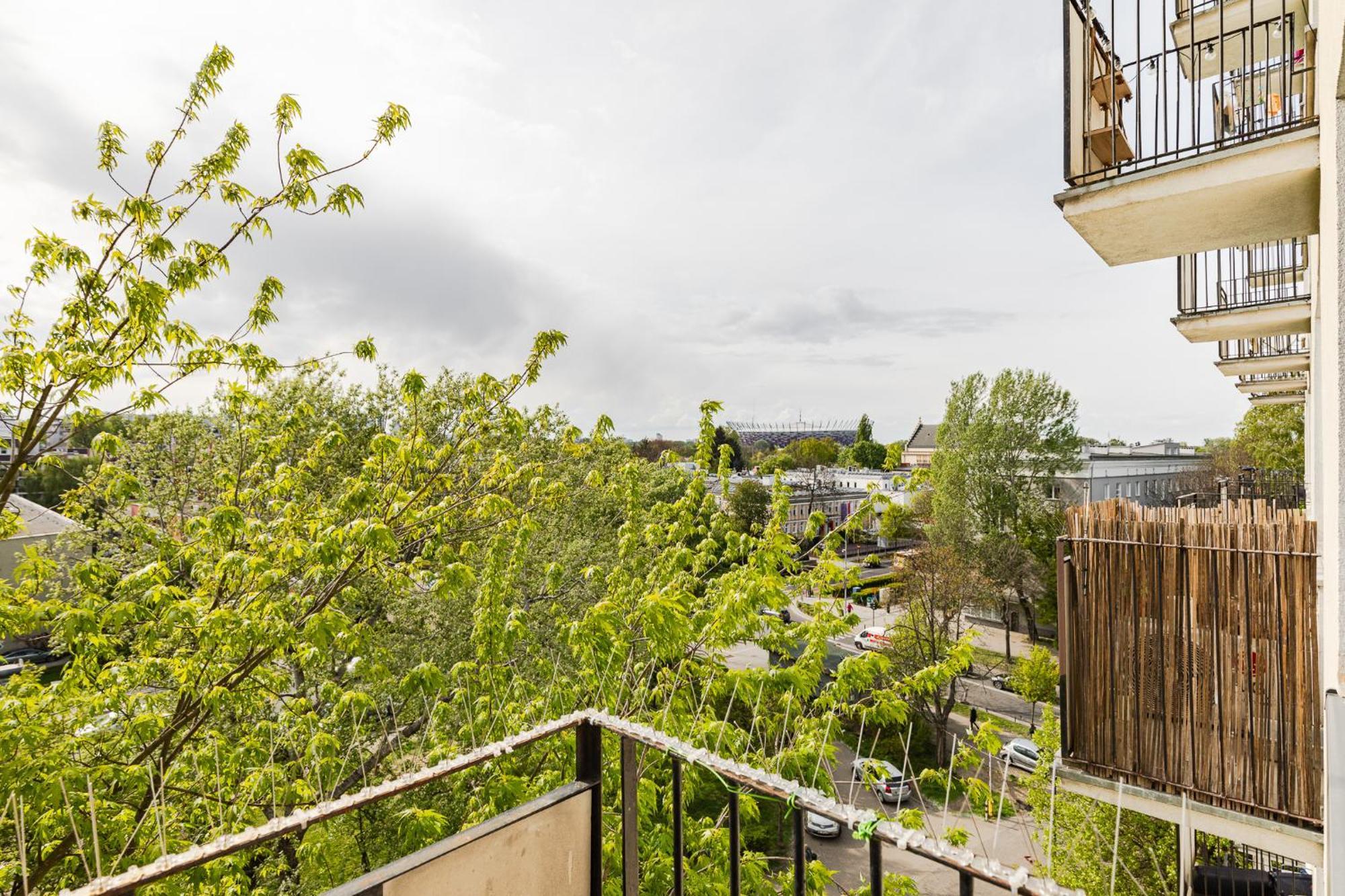Superapart Saska 48A, Sleek 6Th-Floor Studio With Balcony & Elevator Access Варшава Экстерьер фото